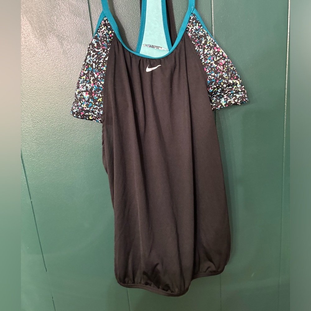 Nike athletic top with built in bra.
